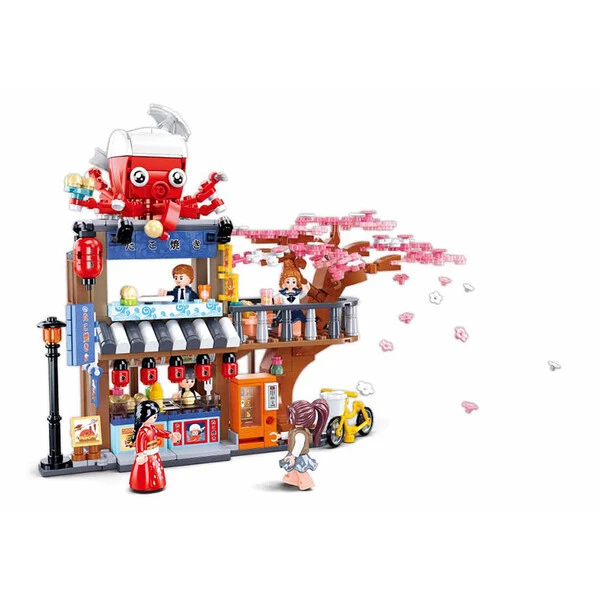 Set de construcție ”magazinul principal tako yaki”, 548 elem. 3