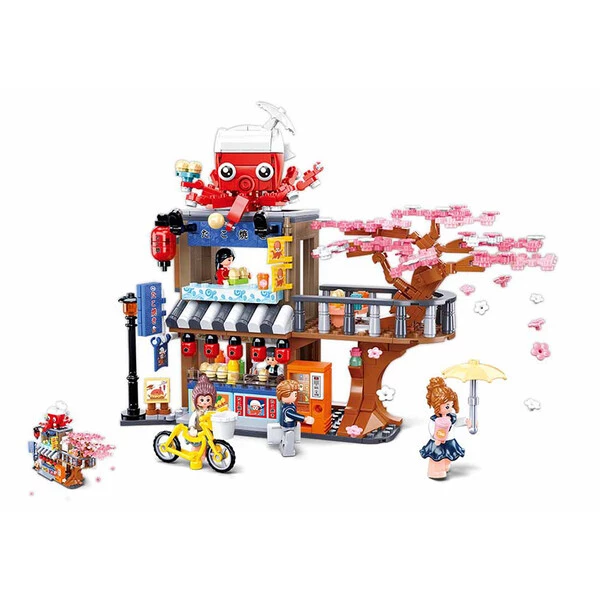 Set de construcție ”magazinul principal tako yaki”, 548 elem. 6