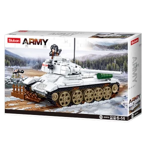 Set de construcție ”tancul t-34/85 din bătălia de la budapesta”, 518 elem. Thumbnail 1