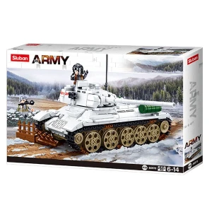 Set de construcție ”tancul t-34/85 din bătălia de la budapesta”, 518 elem. Thumbnail 6