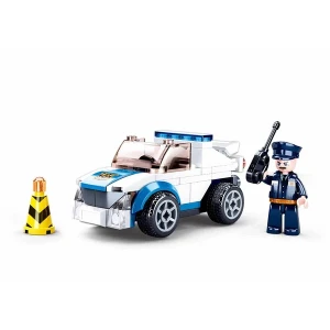Set de construcție ”mașină de poliție” cu inerție, 90 elem. Thumbnail 2