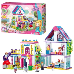 Set de construcție ”vila de la țară”, 727 elem. Thumbnail 2