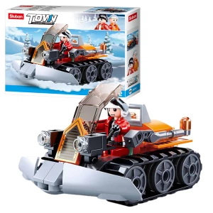 Set de construcție „atv pentru deszăpezire”, 82 elem