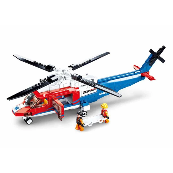 Set de construcție ”elicopter de salvare”, 402 elem. 2