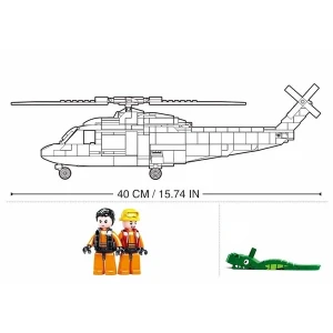 Set de construcție ”elicopter de salvare”, 402 elem. Thumbnail 4