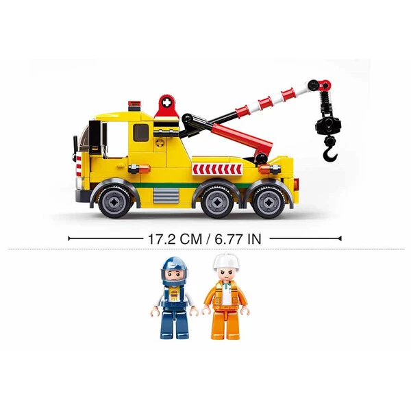 Set de construcție ”mașină de tractare”, 205 elem. 3