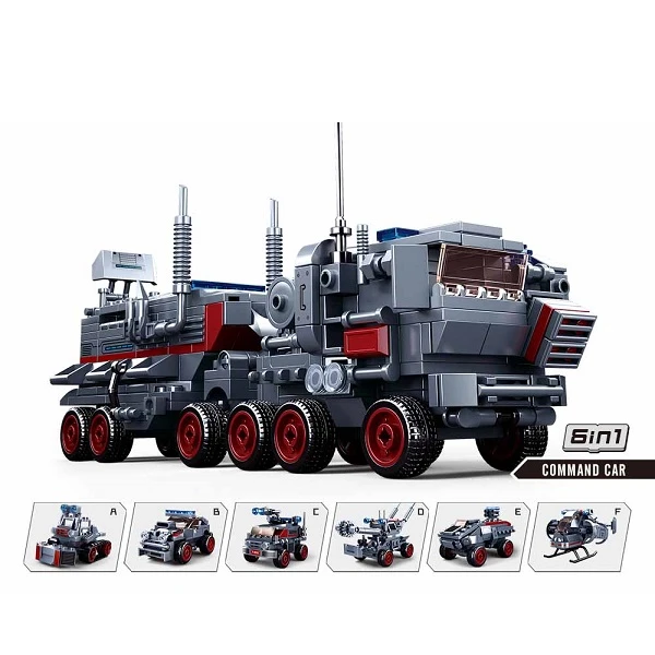 Set de construcție ”război spațial”, 6 modele, de la 78 pînă la 93 elem. 2