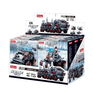 Set de construcție ”război spațial”, 6 modele, de la 78 pînă la 93 elem.
