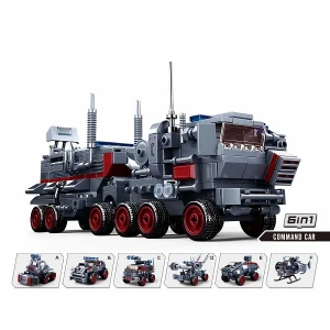 Set de construcție ”război spațial”, 6 modele, de la 78 pînă la 93 elem. Thumbnail 2
