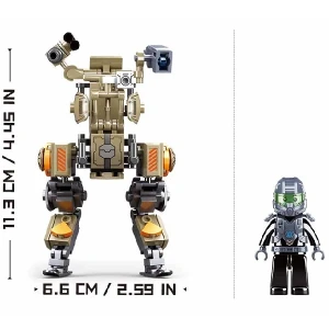 Set de construcție ”robot-soldat af1”, 126 elem. Thumbnail 4