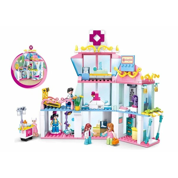Set de construcție „spital”, 458 elem. 5