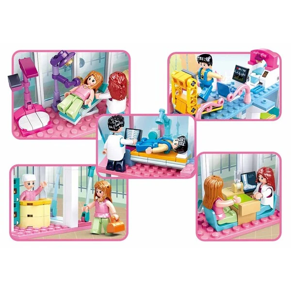Set de construcție „spital”, 458 elem. 6