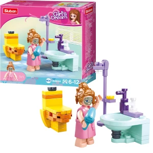 Set de construcție ”camere”, 4 modele, de la 42 pînă la 56 elem. Thumbnail 9