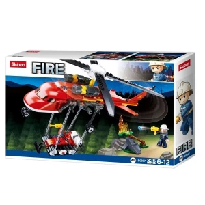 Set de construcție ”elicopterul pompierilor”, 325 elem. Thumbnail 3