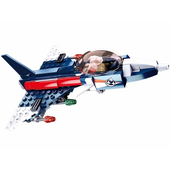 Set de construcție „avion de înaltă performanță”, 134 elem. 6