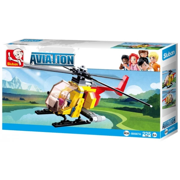 Set de construcție „elicopter”, 100 elem. 3