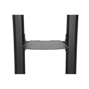 Suport pentru tv pe picior gembird tvs-100t-02, negru Thumbnail 3