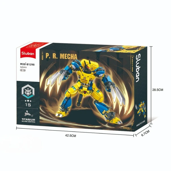 Set de construcție "robot - vârcolac", 525 elem. 7