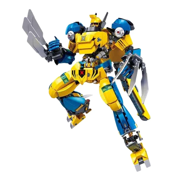 Set de construcție "robot - vârcolac", 525 elem. 2