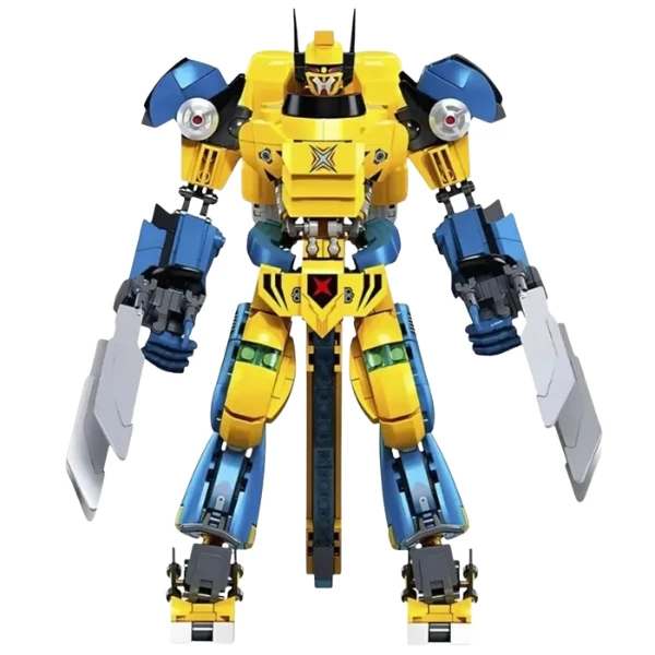 Set de construcție "robot - vârcolac", 525 elem. 5
