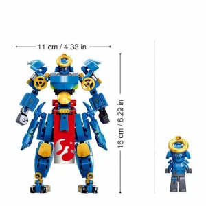 Set de construcție "samuraiul albastru", 230 elem. Thumbnail 5