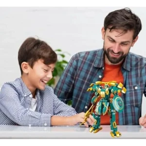 Set de construcție "robot - dragon 2 în 1", 244 elem.