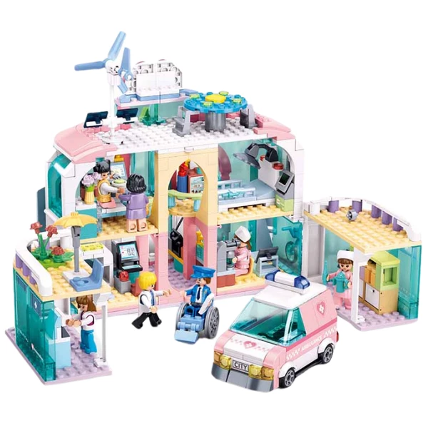 Set de construcție ”spitalul municipal central", 668 elem. 5