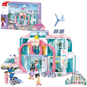 Set de construcție ”spitalul municipal central", 668 elem. Thumbnail 2
