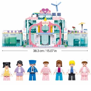 Set de construcție ”spitalul municipal central", 668 elem. Thumbnail 7