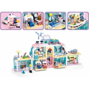Set de construcție ”spitalul municipal central", 668 elem. Thumbnail 5