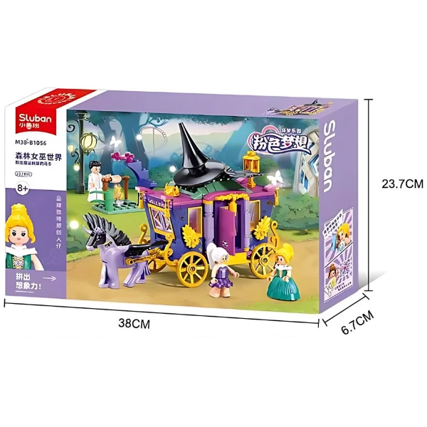 Set de construcție ”careta vrăjitoarei din pădure”, 287 elem. 7