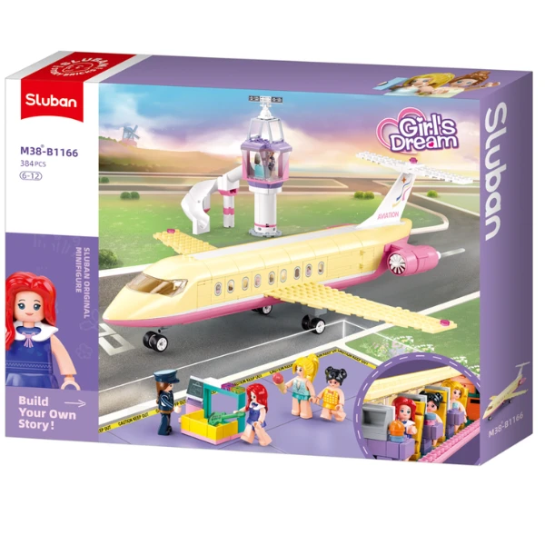 Set de construcție ”avion de lux”, 383 elem. 3