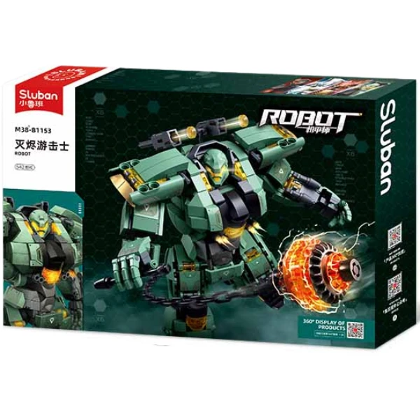 Set de construcție „robot - alfa", 542 elem. 6