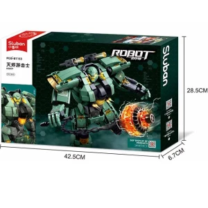 Set de construcție „robot - alfa", 542 elem. Thumbnail 6
