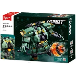 Set de construcție „robot - alfa", 542 elem. Thumbnail 6