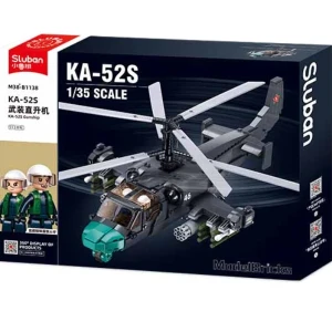 Set de construcție „avion de luptă ka-52s”, scara 1:35, 913 elem.