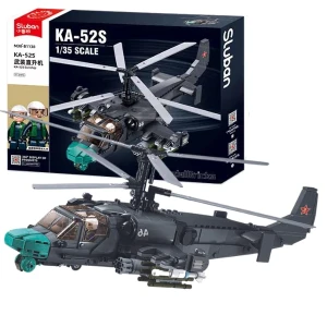 Set de construcție „avion de luptă ka-52s”, scara 1:35, 913 elem.