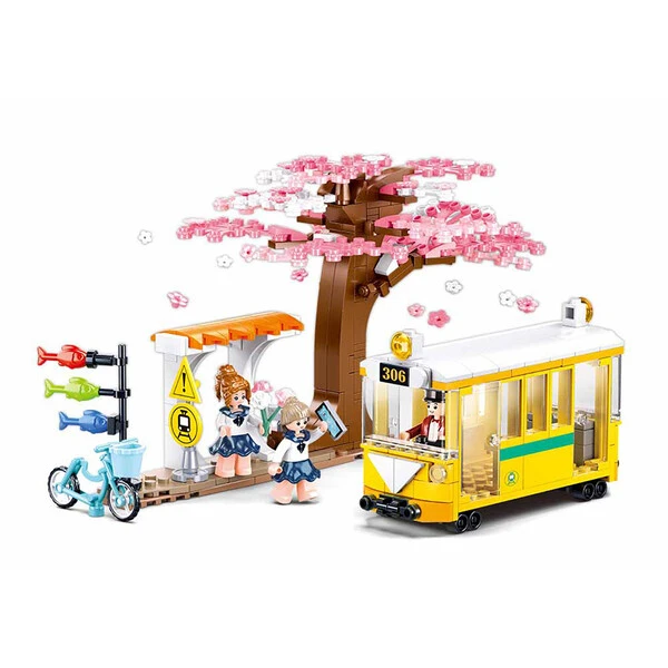 Set de construcție ”tramvai în centrul orașului”, 347 elem. 2