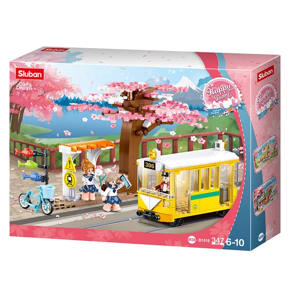 Set de construcție ”tramvai în centrul orașului”, 347 elem. 3