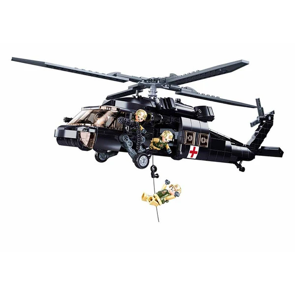 Set de construcție „elicopter medical al armatei sua”, 692 elem. 2