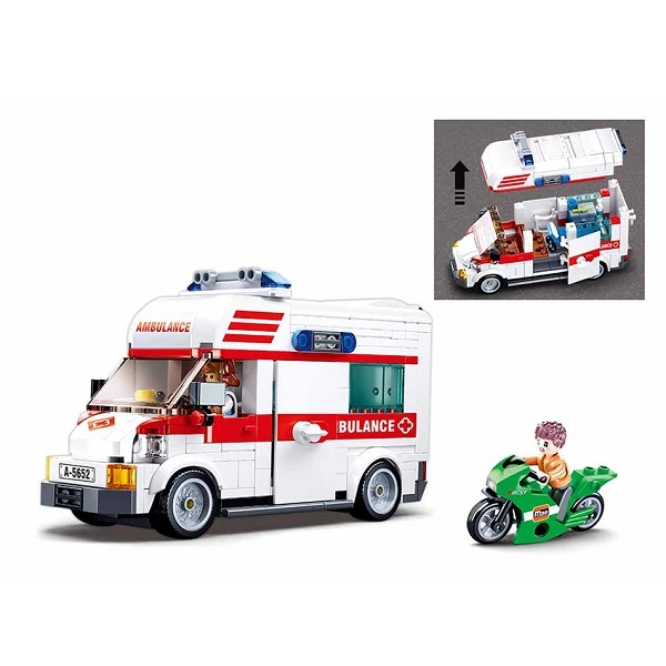 Set de construcție ”ambulanța”, 328 elem. 4