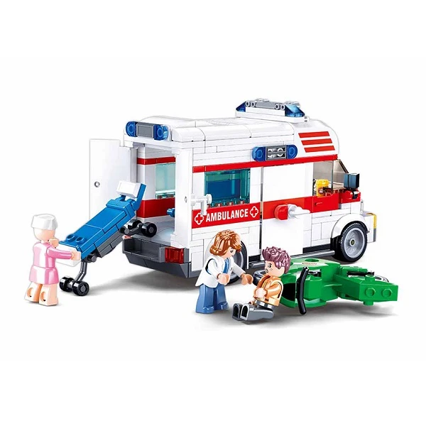 Set de construcție ”ambulanța”, 328 elem. 5