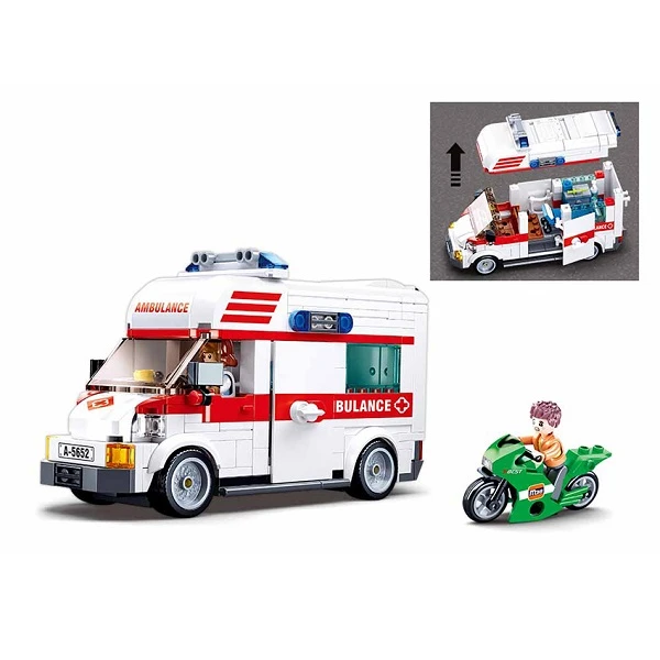 Set de construcție ”ambulanța”, 328 elem. 6