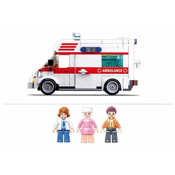 Set de construcție ”ambulanța”, 328 elem. 3