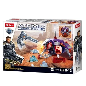 Set de construcție „centru de comandă - robot”, 118 elem. Thumbnail 3