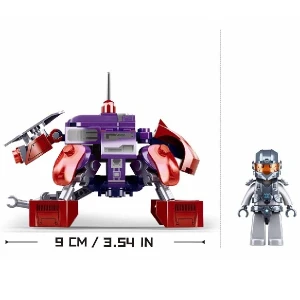 Set de construcție „centru de comandă - robot”, 118 elem. Thumbnail 4