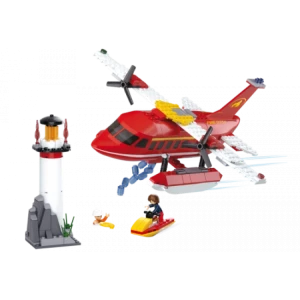 Set de construcție „hidroavionul pompierilor”, 348 elem. Thumbnail 2