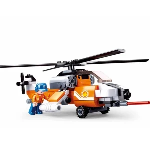 Set de construcție „elicopter de pompieri”, 129 elem. Thumbnail 2