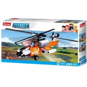 Set de construcție „elicopter de pompieri”, 129 elem. Thumbnail 3
