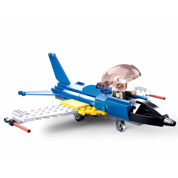 Set de construcție „avion de antrenament”, 116 elem. 5